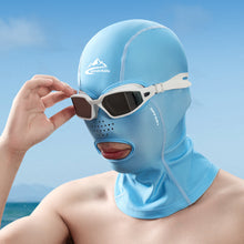 Load image into Gallery viewer, Sunscreen Swimming Cover Diving Headwear UV Protection Breathable Facekini Outdoor Activities Face Mask Covering Neck 2024 New Trend
