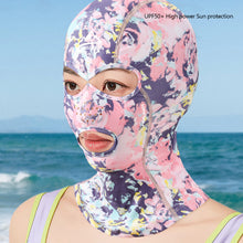 Load image into Gallery viewer, Sunscreen Swimming Cover Diving Headwear UV Protection Breathable Facekini Outdoor Activities Face Mask Covering Neck 2024 New Trend

