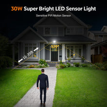 Load image into Gallery viewer, LED Motion Sensor Floodlight Outdoor Wall Light White Light 50W 30W 20W 10W IP66 Waterproof LED Spotlight For Garden
