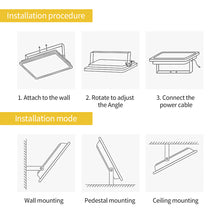 Load image into Gallery viewer, LED Flood Light 10W 20W 30W 50W AC 220V Reflector Spotlight Street Light Wall Lamp IP66 Waterproof Outdoor Garden Lighting
