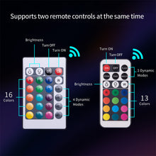 Load image into Gallery viewer, 3 LEDs RGB Underwater Lamp Submersible Light Remote Control Garden Swimming Pool Light Aquarium Vase Bowl Wedding Party Decor
