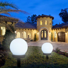 Load image into Gallery viewer, Solar Powered LED Bulb Lamp Energy Light Waterproof Outdoor Garden Light Street Solar Panel Ball Lights Lawn Yard Lamp
