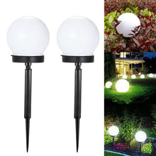 Load image into Gallery viewer, Solar Powered LED Bulb Lamp Energy Light Waterproof Outdoor Garden Light Street Solar Panel Ball Lights Lawn Yard Lamp
