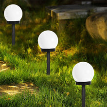 Load image into Gallery viewer, Solar Powered LED Bulb Lamp Energy Light Waterproof Outdoor Garden Light Street Solar Panel Ball Lights Lawn Yard Lamp
