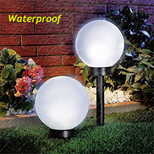 Load image into Gallery viewer, Solar Powered LED Bulb Lamp Energy Light Waterproof Outdoor Garden Light Street Solar Panel Ball Lights Lawn Yard Lamp
