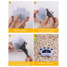Load image into Gallery viewer, Solar Cat Claw Buried Light Outdoor Waterproof Layout Villa Decoration Patio Decoration Landscape Lighting
