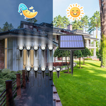 Load image into Gallery viewer, 1 Tows 10 Solar In-Ground Lights Solar Garden Light Outdoor Waterproof Landscape Lighting for Yard Walkway Patio Driveway Decoration

