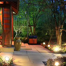 Load image into Gallery viewer, 1 Tows 10 Solar In-Ground Lights Solar Garden Light Outdoor Waterproof Landscape Lighting for Yard Walkway Patio Driveway Decoration
