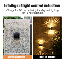 Load image into Gallery viewer, Waterproof LED Solar Lamp Outdoor Wall Garden Ambient Lighting Decoration Up &amp; Down Night Lights Yard Fence Corridor Sunlight
