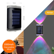 Load image into Gallery viewer, Waterproof LED Solar Lamp Outdoor Wall Garden Ambient Lighting Decoration Up &amp; Down Night Lights Yard Fence Corridor Sunlight
