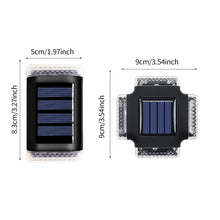 Load image into Gallery viewer, Waterproof LED Solar Lamp Outdoor Wall Garden Ambient Lighting Decoration Up &amp; Down Night Lights Yard Fence Corridor Sunlight
