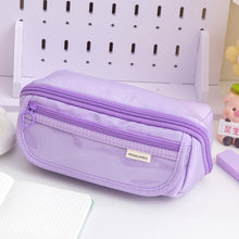 Load image into Gallery viewer, 1Pc Large Capacity Renovate Pencil Case Student Stationery Box College Style Zipper Pencil Bag Desk Organizer School Office Supplies Storage Bag

