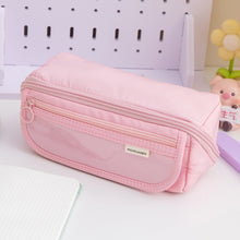 Load image into Gallery viewer, 1Pc Large Capacity Renovate Pencil Case Student Stationery Box College Style Zipper Pencil Bag Desk Organizer School Office Supplies Storage Bag
