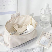 Load image into Gallery viewer, 1Pc Large Capacity Renovate Pencil Case Student Double Layer Stationery Box College Style Zipper Pencil Bag Desk Organizer School Office Supplies Storage Bag
