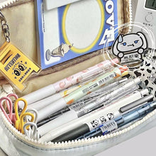 Load image into Gallery viewer, Blue-gray Large-Capacity Pencil Case ins High-Value Simple Student Storage Bag Pencil Bag Box Multifunctional

