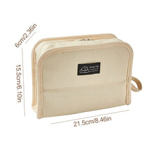 Load image into Gallery viewer, Canvas Pencil Case Aesthetic Large Capacity Pensel Box Large Capacity Girl Korean Style Pensil Bag Desk Organizer School Office Supplies Storage Bag
