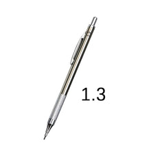 Load image into Gallery viewer, 1Pc Mechanical Pencil 0.3 0.5 0.7 0.9 1.3 2.0mm Full Metal Art Drawing Painting Automatic Pencil with Leads Office School Supply

