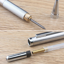 Load image into Gallery viewer, 1Pc Mechanical Pencil 0.3 0.5 0.7 0.9 1.3 2.0mm Full Metal Art Drawing Painting Automatic Pencil with Leads Office School Supply
