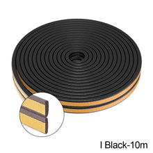 Load image into Gallery viewer, 5M/10M Door Window Seal Strip Self-adhesive Acoustic Foam Sealing Strip Tape Insulation Windproof Rubber Weatherstrip
