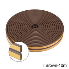 Load image into Gallery viewer, 5M/10M Door Window Seal Strip Self-adhesive Acoustic Foam Sealing Strip Tape Insulation Windproof Rubber Weatherstrip
