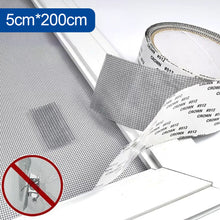 Load image into Gallery viewer, 2M Window Screen Mosquito Net Repair Tape Self-adhesive Strong Anti-Insect Fly Mesh Broken Holes Repair Strip Mesh Repair Tape
