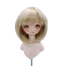 Load image into Gallery viewer, 1/3 BJD Dolls 22-23CM Head Circumference Short Hair High Temperature Fiber Soft Silk Doll Wig Multi-color Doll's Accessories
