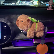 Load image into Gallery viewer, Plush Capybara Car Interior Accessories Center Console Displays Handle Wiper Decoration Accessories For Cute Plush Dolls
