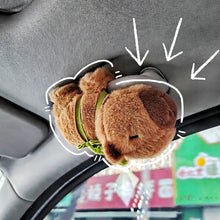 Load image into Gallery viewer, Plush Capybara Car Interior Accessories Center Console Displays Handle Wiper Decoration Accessories For Cute Plush Dolls
