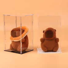 Load image into Gallery viewer, 1Pc Transparent Acrylic Display Case Storage Box 11.4x9.7x18cm for Labubu Plush Dolls/Toys Organizer Protective Container
