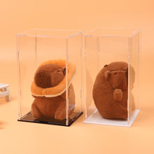 Load image into Gallery viewer, 1Pc Transparent Acrylic Display Case Storage Box 11.4x9.7x18cm for Labubu Plush Dolls/Toys Organizer Protective Container
