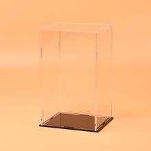 Load image into Gallery viewer, 1Pc Transparent Acrylic Display Case Storage Box 11.4x9.7x18cm for Labubu Plush Dolls/Toys Organizer Protective Container
