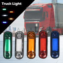 Load image into Gallery viewer, 12V- 24V 3LED Trailer Truck Side Marker Lamp Warning Lights Side Guide Signal Lamp Marker Caravan
