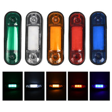 Load image into Gallery viewer, 12V- 24V 3LED Trailer Truck Side Marker Lamp Warning Lights Side Guide Signal Lamp Marker Caravan

