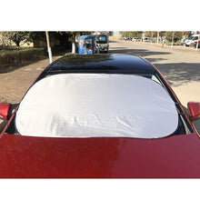 Load image into Gallery viewer, 55" x 31" Car Windshield Sun Shade Cover Visor Protector Foldable Interior Anti UV Sun Windscreen Sunshades Accessories Automobile
