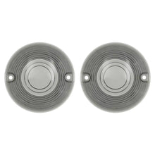 Load image into Gallery viewer, 2Pcs Motorcycle Turn Signal Light Indicator Lens Cover For Touring Models 1986-2014 Road King Electra Glides Ultra Glide Road Glide Smoke Clear
