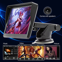 Load image into Gallery viewer, 7inch Portable Car Wireless Carplay Wireless Android Auto Car Radio Multimedia Video Player Touch Screen With Sun Visor
