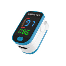 Load image into Gallery viewer, Finger Clip Heart Rate Meter for Measuring Fingertip Blood Oxygen Saturation Monitoring Pulse Black Gemstone Oximeter
