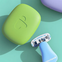 Load image into Gallery viewer, Portable 5 Layer Women Razor for Shaving Bikini Leg Hair Private Body Manual Shaver Use Skin Care Soap Blades Refill
