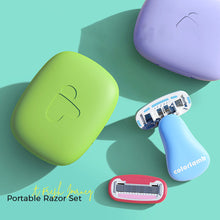 Load image into Gallery viewer, Portable 5 Layer Women Razor for Shaving Bikini Leg Hair Private Body Manual Shaver Use Skin Care Soap Blades Refill
