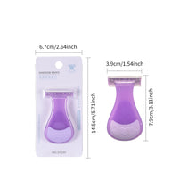 Load image into Gallery viewer, Female Hair Trimmer Special Armpit Hair Pubic Hair Trimmer Female Lady Shaver Hair Removal Device Manual Scraping Leg Hair Removal
