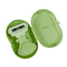 Load image into Gallery viewer, Portable Blade Shaving Razor Women Leg Armpit Hair Trimmer Hair Removal Epilator Reusable with Soap Lubrication Strip
