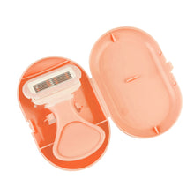Load image into Gallery viewer, Portable Blade Shaving Razor Women Leg Armpit Hair Trimmer Hair Removal Epilator Reusable with Soap Lubrication Strip
