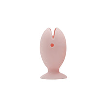 Load image into Gallery viewer, Portable Mini Cute Standing Tooth Brush Cover Travel Toothbrush Stand Head Cover Cute Fish Shape Silicone Suction Cup Toothbrush Shelf
