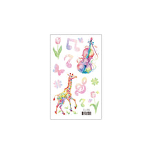 Load image into Gallery viewer, Fantasy Pink Unicorn Panda Rabbit Children's Cartoon Cute Waterproof Tattoo Sticker Cartoon Butterfly Tattoo Stickers
