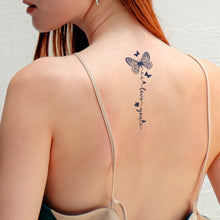 Load image into Gallery viewer, Herbal Tattoo Stickers Plant Permanent Waterproof Butterfly Tattoo Sticker Juice Cross Wholesale Juice Tattoo Stickers
