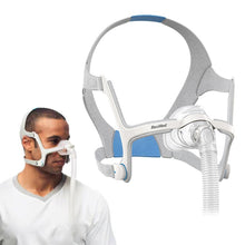 Load image into Gallery viewer, Adjustable Auto CPAP Mask Full Face Respirator N20 with Headgear Clips for Medical Ventilator Sleeping Apnea Breathing Machine
