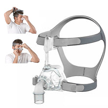 Load image into Gallery viewer, Adjustable Household CPAP Mask Full Face Respirator FX CPAP Mask for Medical Ventilator Sleeping Apnea Breathing Machine
