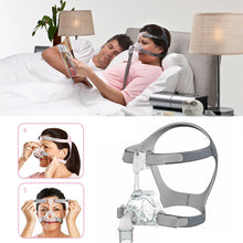 Load image into Gallery viewer, Adjustable Household CPAP Mask Full Face Respirator FX CPAP Mask for Medical Ventilator Sleeping Apnea Breathing Machine
