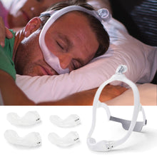Load image into Gallery viewer, Auto CPAP Mask Full Face Respirator DreamWear with Adjustable Headgear Clips for Medical Ventilator Sleeping Apnea Breathing Machine
