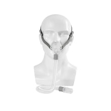 Load image into Gallery viewer, Medical Nasal Pillows Mask Simplistic Design Sleep CPAP Nasal Mask for Auto CPAP APAP BIPAP Nasal Pillow Mask with Headgear
